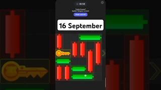 Key 57! 17 September hamster kombat today mini game