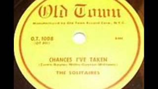 SOLITAIRES  Chances I've Taken  NOV '54