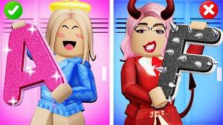 ROBLOX Brookhaven RP - FUNNY MOMENTS: Good Teacher vs Bad Teacher | Gwen Gaming Roblox