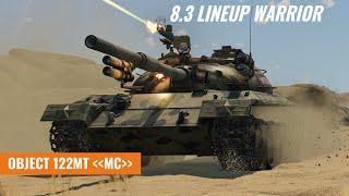 Object 122MT MC - 8.3 Lineup Warrior [War Thunder]