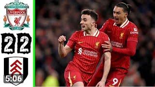 Liverpool vs Fulham 4-2 - premier league Highlights & All Goals 2024 HD