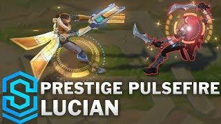 Prestige Pulsefire Lucian Skin Spotlight - Pre-Release - League of Legends