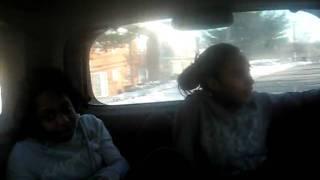 Binkaa , Jinkaa && Maggiee In Thee Car Acting Like Clowns! ! !