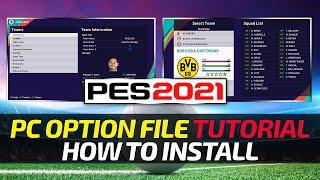 [TTB] PES 2021 PC Option File Tutorial - How to Install the PES Universe Option File - Quick & Easy!