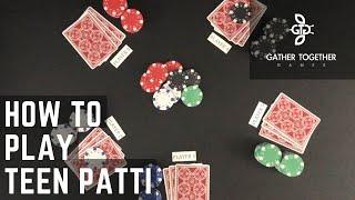 How To Play Teen Patti