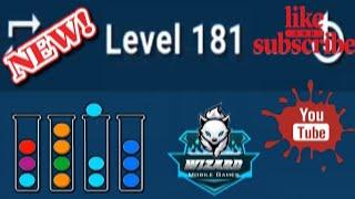 Ball Sort Puzzle Level 181 Color Sorting Games Level 181