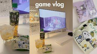 game vlog  cozy gaming, organize w/me, ikea, slice of life