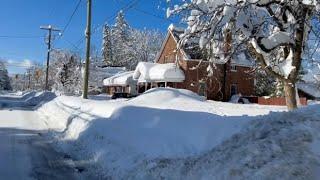 Highway closure, power outages amid snowfall in town in Ont.