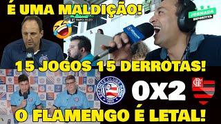 VAMOS RIR? REAÇÕES TV BAHÊA! BAHIA 0x2 FLAMENGO - E O ROGÉRIO CENI? KKK AGORA SÃO 15!