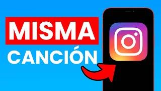 Cómo poner la Misma Canción en varias historias de Instagram  2024