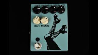 Gearmanndude DISCO BUSH fuzz pedal demo of love, with MJT Strat