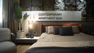 contemporary modern - apartment goa - interior design goa -