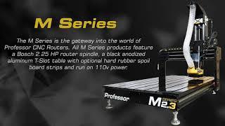 Professor M Series Bench Top CNC Routers | CWI Woodworking Technologies