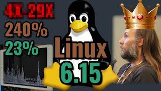 Linux Kernel 6.15 | Optimization Olympics & FS Face-off!