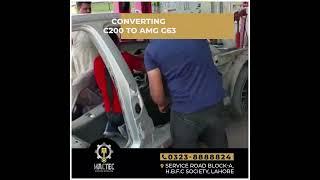 Mercedes C-200 to AMG C-63 Conversion (Part 1) | Mactec Automobile and Engineering