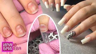 Nail transfiguration  Nail extension for upper forms  Irina Brilyova