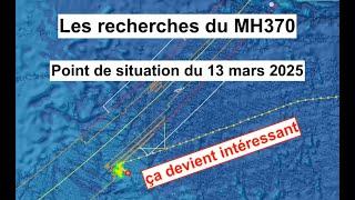 MH370 - Recherches au 13 mars 2025