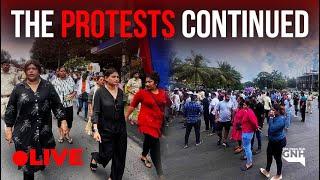 THE PROTESTS CONTINUED IN MARGAO | GNH_ LIVE