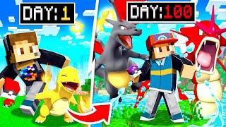 I SPENT 100 DAYS In SHINY ONLY PIXELMON (Minecraft Pokemon)