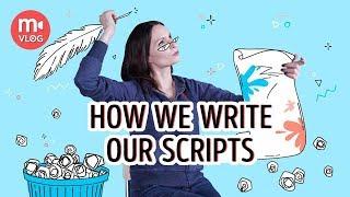 How we write our scripts for videos. SHOWING ALL THE CARDS!