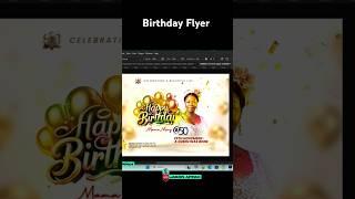 How to Make a BIRTHDAY FLYER in Photoshop (Even If You’re a Noob!)