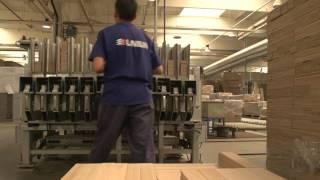 UNILIN production process parquet