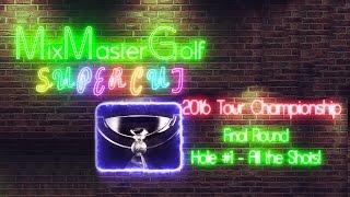 2016 Tour Championship Final - Every Shot on Hole 1 Supercut - Mixmaster Golf