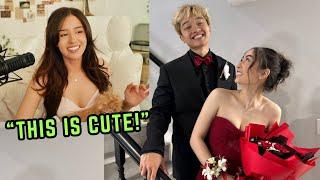 Pokimane Reacts To Jason & Sakura's NEW Song (Favorite Flower)