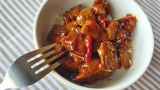 Pork in sweet and sour sauce - the fastest and easiest recipe