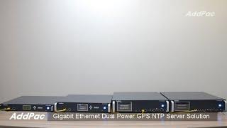 Gigabit Ethernet Dual Power GPS NTP Server Solution(기가비트 이더넷, 듀얼파워, GPS기반 IP 시각동기장치)