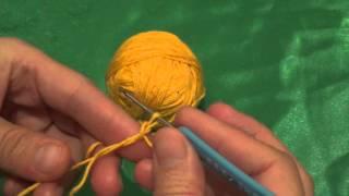 Скользящая петля. Уроки вязания крючком. Lessons crochet for beginners