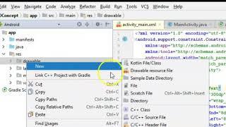 How to put an icon in the EditText in Android Studio