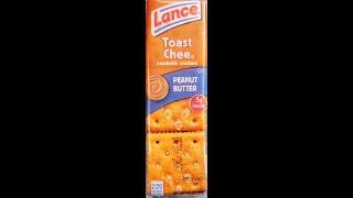 Lance Toast Chee Peanut Butter Sandwich Crackers Review