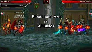 Vampire's Fall Origins PvP : Bloodmoon Axe vs Meta Weapons