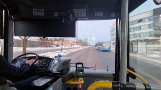 Sweden- Stockholm- Ride With-Bus 707- From Skärholmen To Fruängen-SCANIA OMNILINK#172