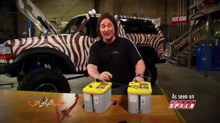 Stacey David's GearZ Quick Tip: Hooking Up 2 Batteries