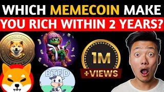 Best Meme coins Make You Rich Within 2 years?