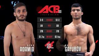 Бено Адамия vs. Муин Гафуров | Beno Adamia vs. Muin Gafurov | ACB 55 - Tajikistan