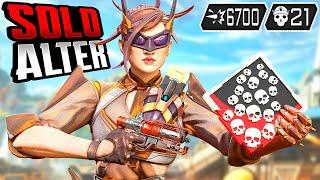 SOLO ALTER 21 KILLS & 6700 DAMAGE (Apex Legends Gameplay)