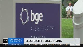 BGE customers will see electricity rates rise on June 1