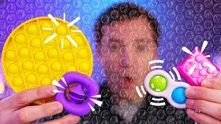 Simpl Dimpl, Pop it Fidget Toy Review and More!!! - Best Bubble Wrap Desk Toy Alternative