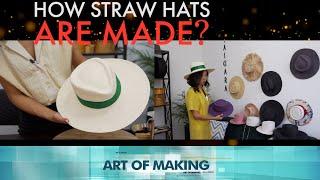 How straw hats are made?  «Art of making»