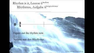 Rhythm is it - medium, lesson 6_Rhythmus - fortgeschritten, Aufgabe 6 | Ear training | Gehörbildung