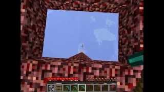 Minecraft: jump from top to bottom