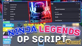 Ninja Legends Script Hack GUI | Auto Farm, Auto Rank, Auto Collect, Inf Coins, Inf Chi & More