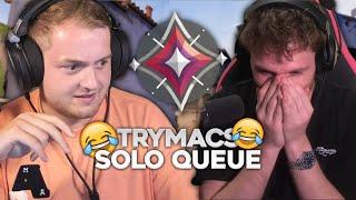  TRYMACS in der IMMORTAL SOLO QUEUE! Ich heule es ist zu geil! | Valorant