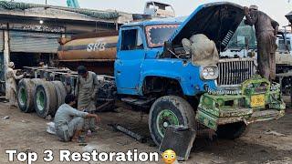 TOP 3 Emergency  Pakistani Truck Repairs And Restoration || Old Truck Full Restoration