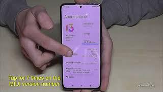 Xiaomi 12 Lite: How to enable and disable the Developer Options?