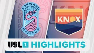 10.19.2024 | Forward Madison FC vs. One Knoxville - Game Highlights