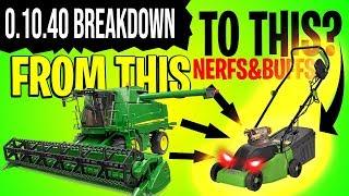 FROM HARVESTER TO ANGERY BLADE BOI ?!! 0.10.40 Update Review, Buffs&Nerfs - CROSSOUT Gameplay